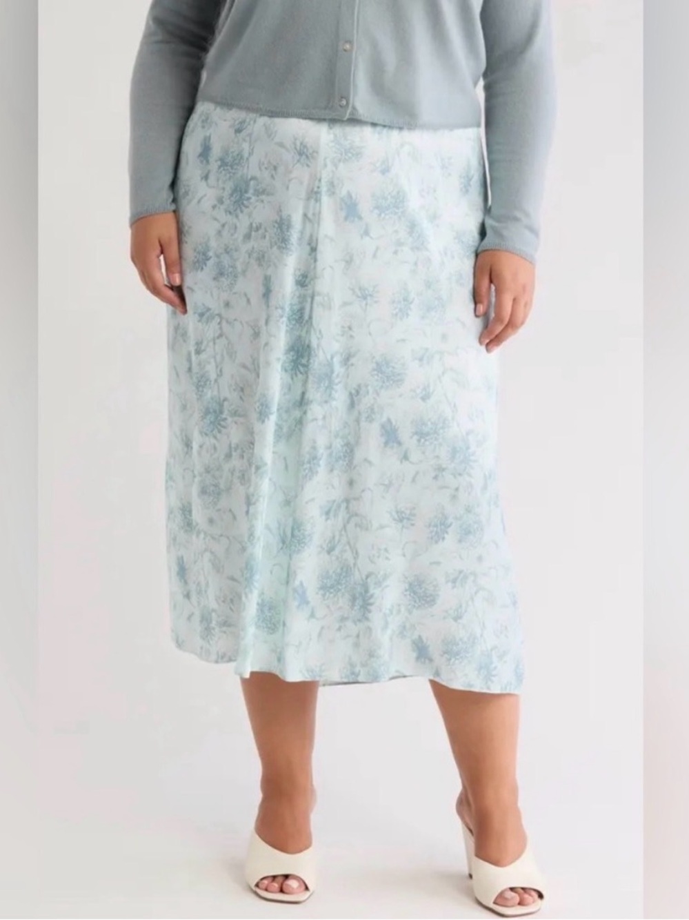 Vince Dahlia Draped Pleated Skirt